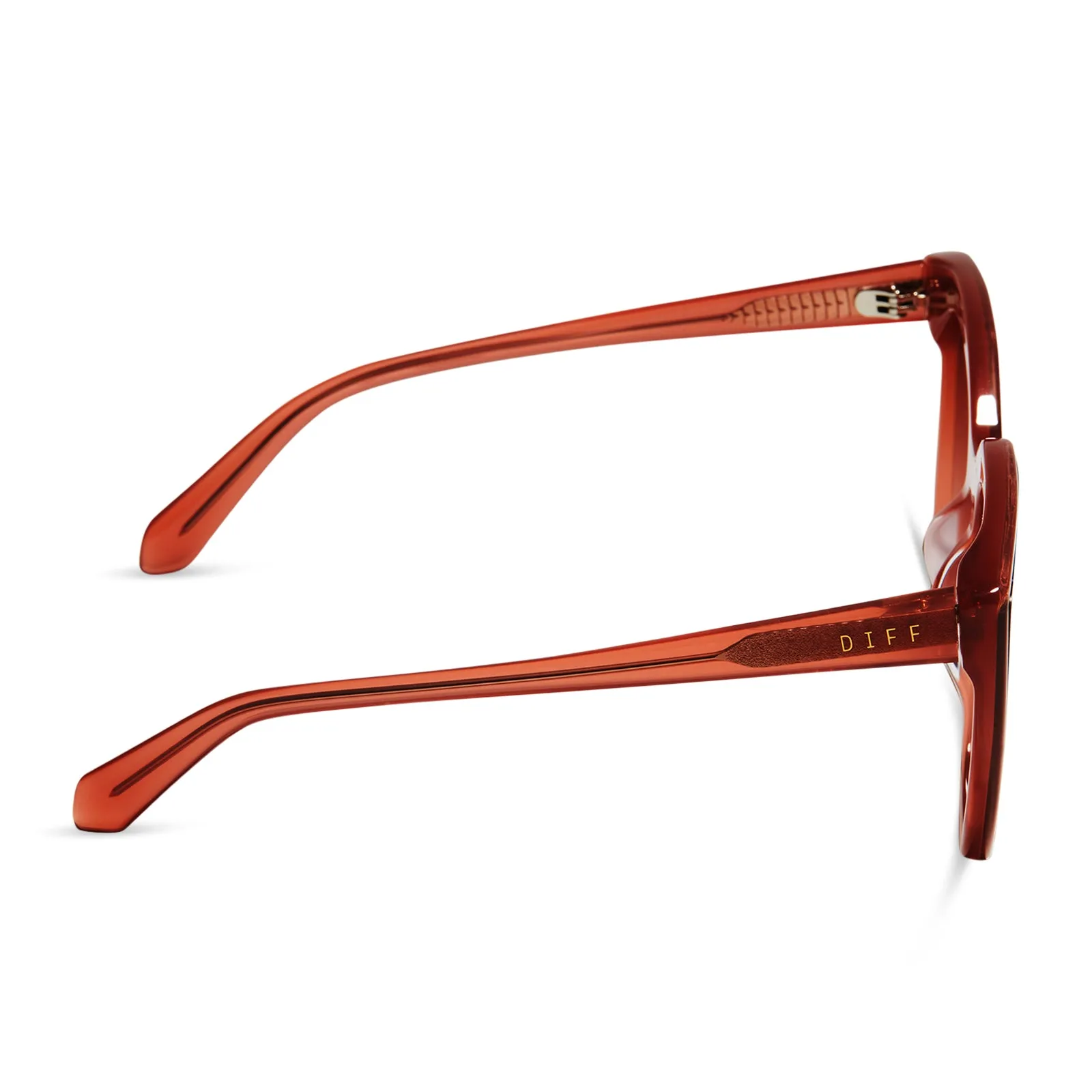 GJELINA - DUSKY MAUVE + DUSK GRADIENT SUNGLASSES sold by Diff Eyewear product image thumbnail 3