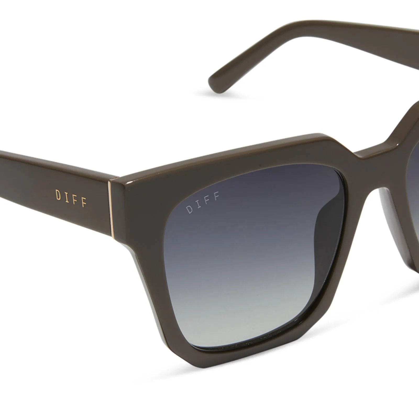 ARIANA II - LONDON STONE + GREY GRADIENT SUNGLASSES sold by Diff Eyewear product image thumbnail 4