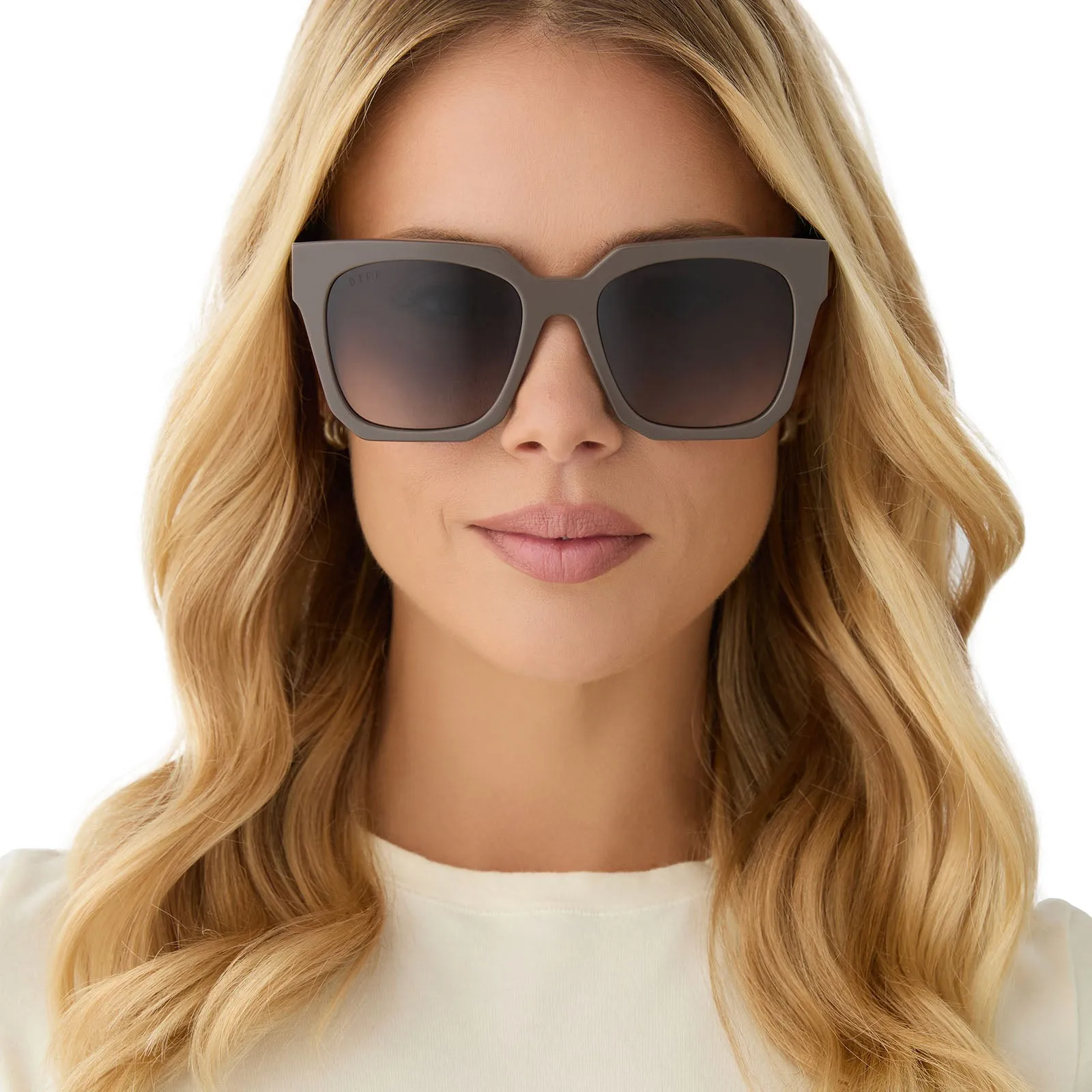 ARIANA II - LONDON STONE + GREY GRADIENT SUNGLASSES sold by Diff Eyewear product image thumbnail 5