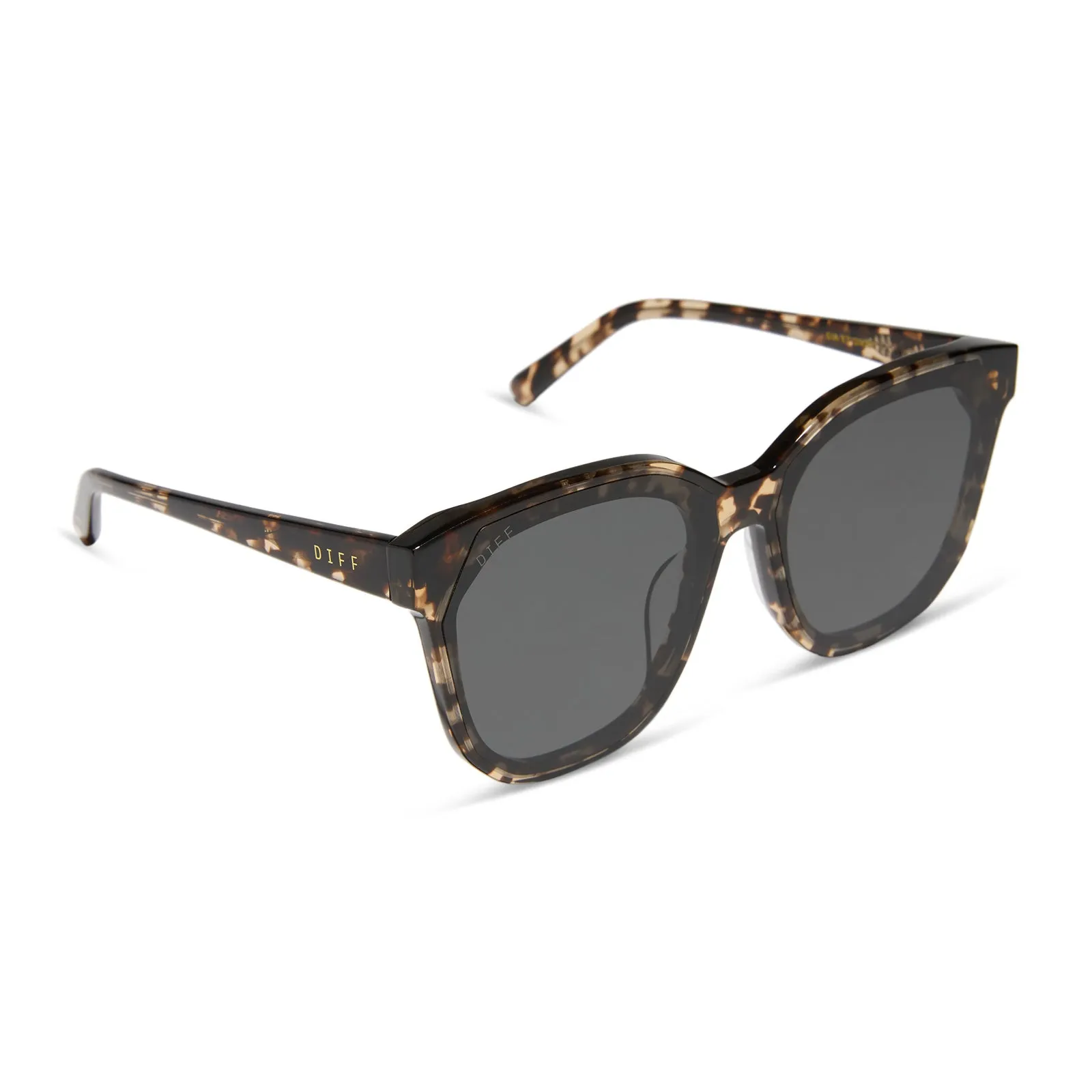 GIA - ESPRESSO TORTOISE + GREY SUNGLASSES sold by Diff Eyewear product image thumbnail 2