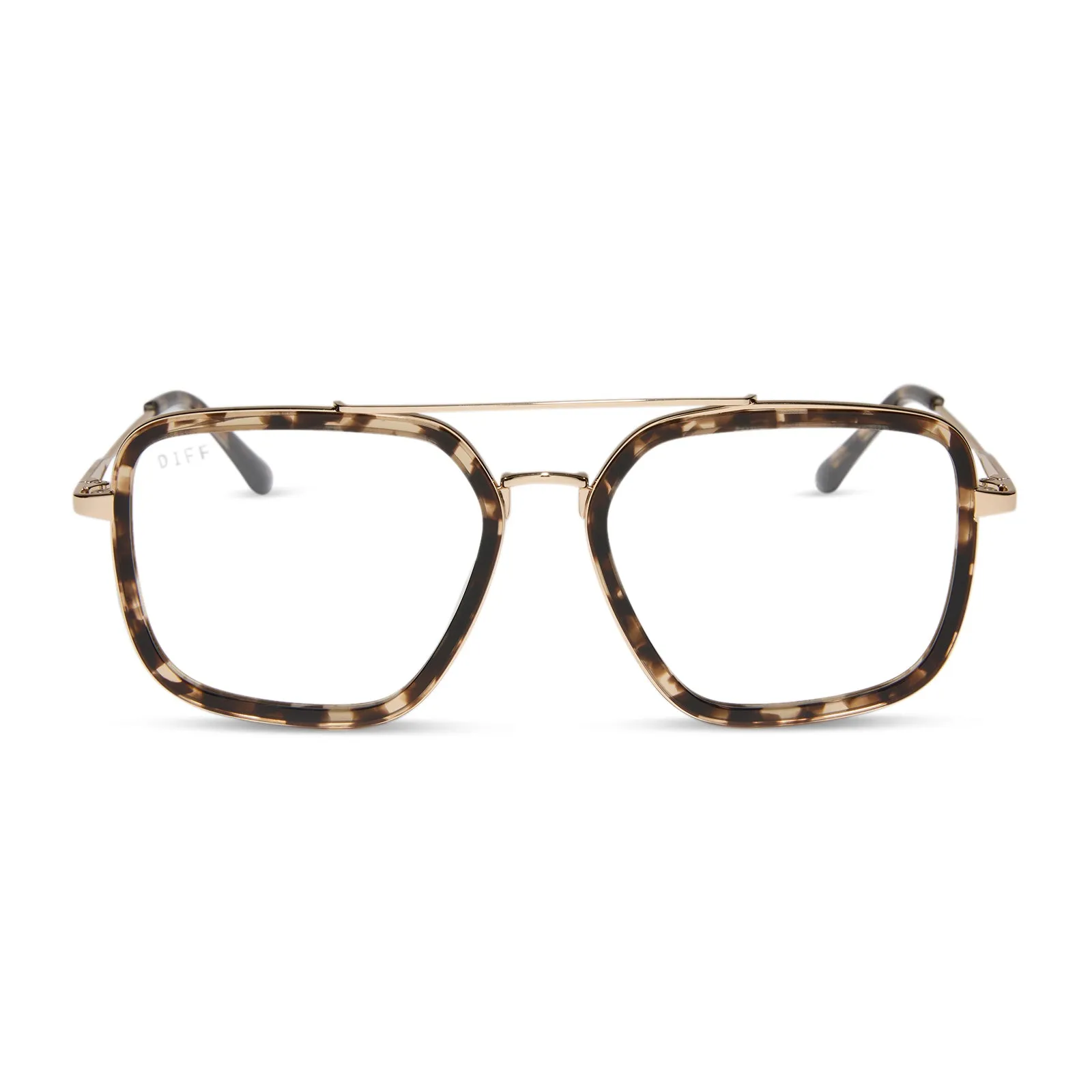 JORDAN - ESPRESSO TORTOISE + PRESCRIPTION GLASSES sold by Diff Eyewear