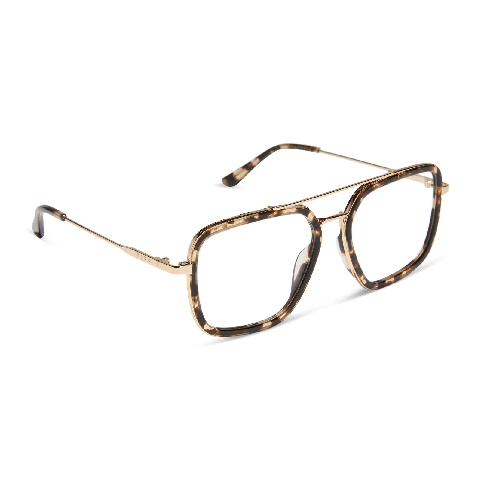 JORDAN - ESPRESSO TORTOISE + PRESCRIPTION GLASSES sold by Diff Eyewear product image thumbnail 2