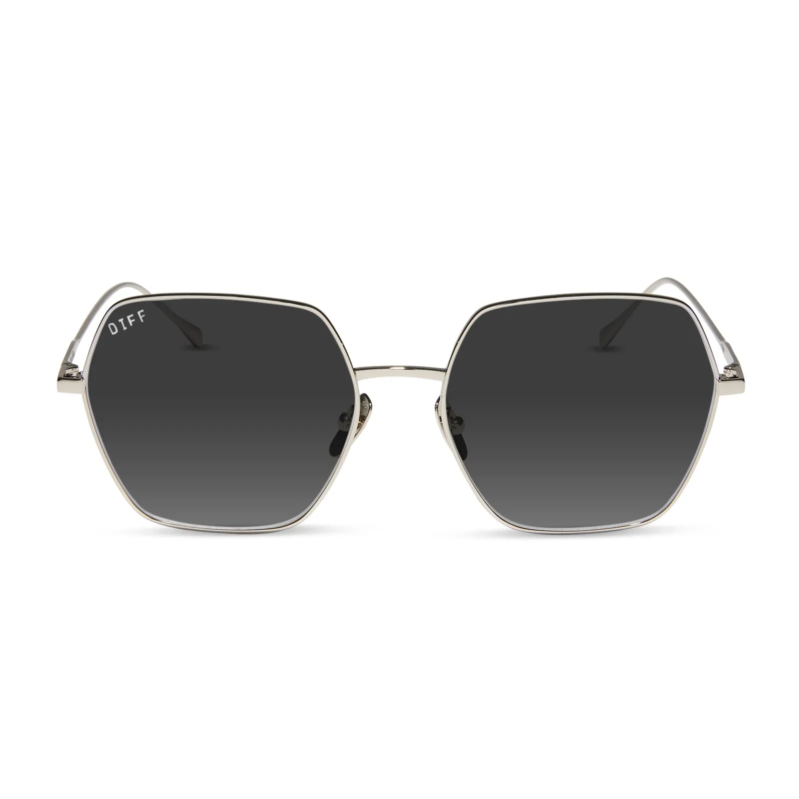 HARLOWE - SILVER + PRESCRIPTION GLASSES sold by Diff Eyewear product image thumbnail 5