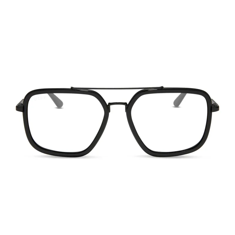 JORDAN - BLACK + BLUE LIGHT TECHNOLOGY GLASSES sold by Diff Eyewear