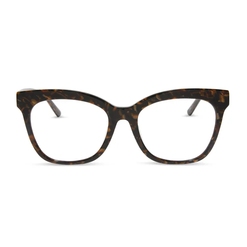 WINSTON - GLITTER TORTOISE + PRESCRIPTION GLASSES sold by Diff Eyewear