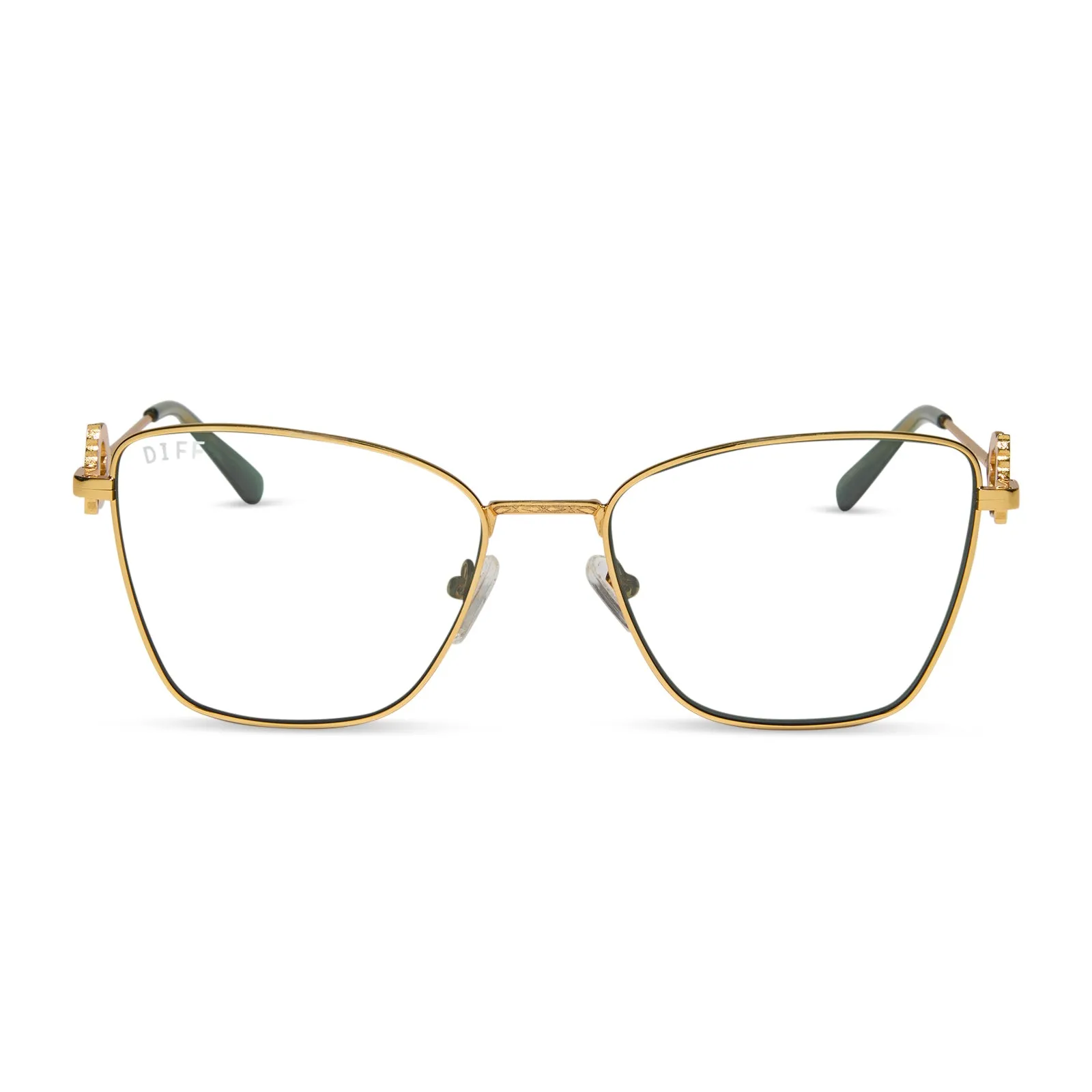 MCGONAGALL™ - GOLD + PRESCRIPTION GLASSES sold by Diff Eyewear product image thumbnail 2