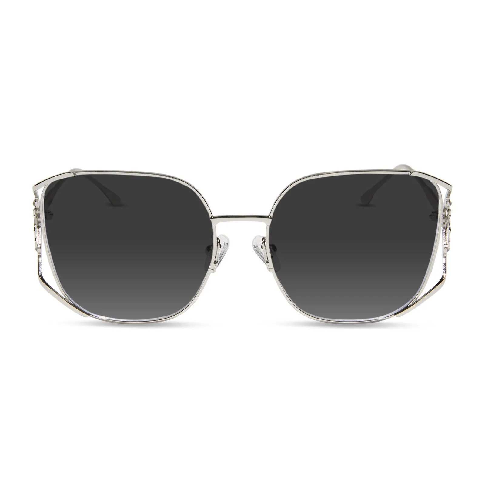 ELSA - COOL SILVER GLOSS METAL + PRESCRIPTION GLASSES sold by Diff Eyewear product image thumbnail 5