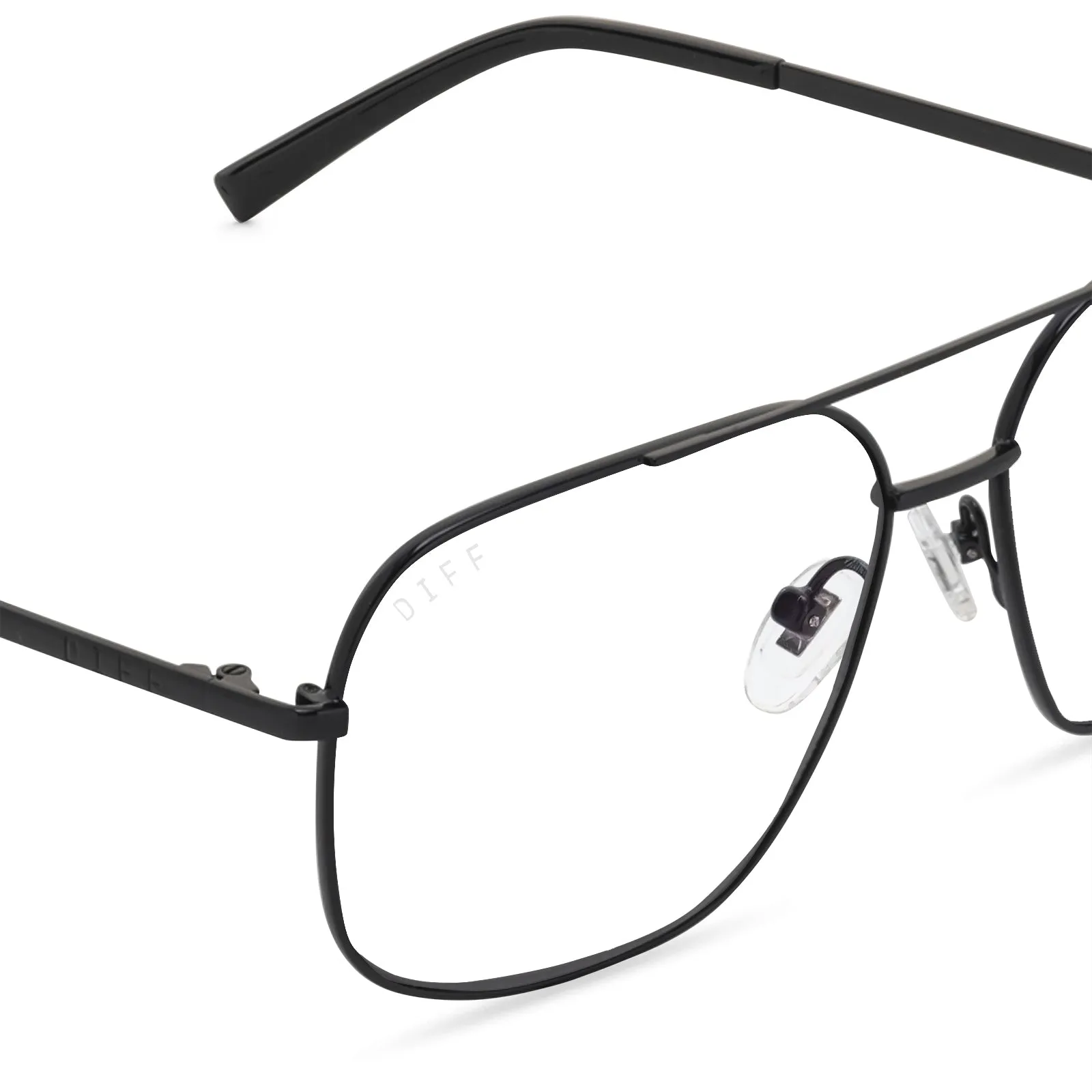 JONAS - BLACK + GLASSES sold by Diff Eyewear product image thumbnail 4