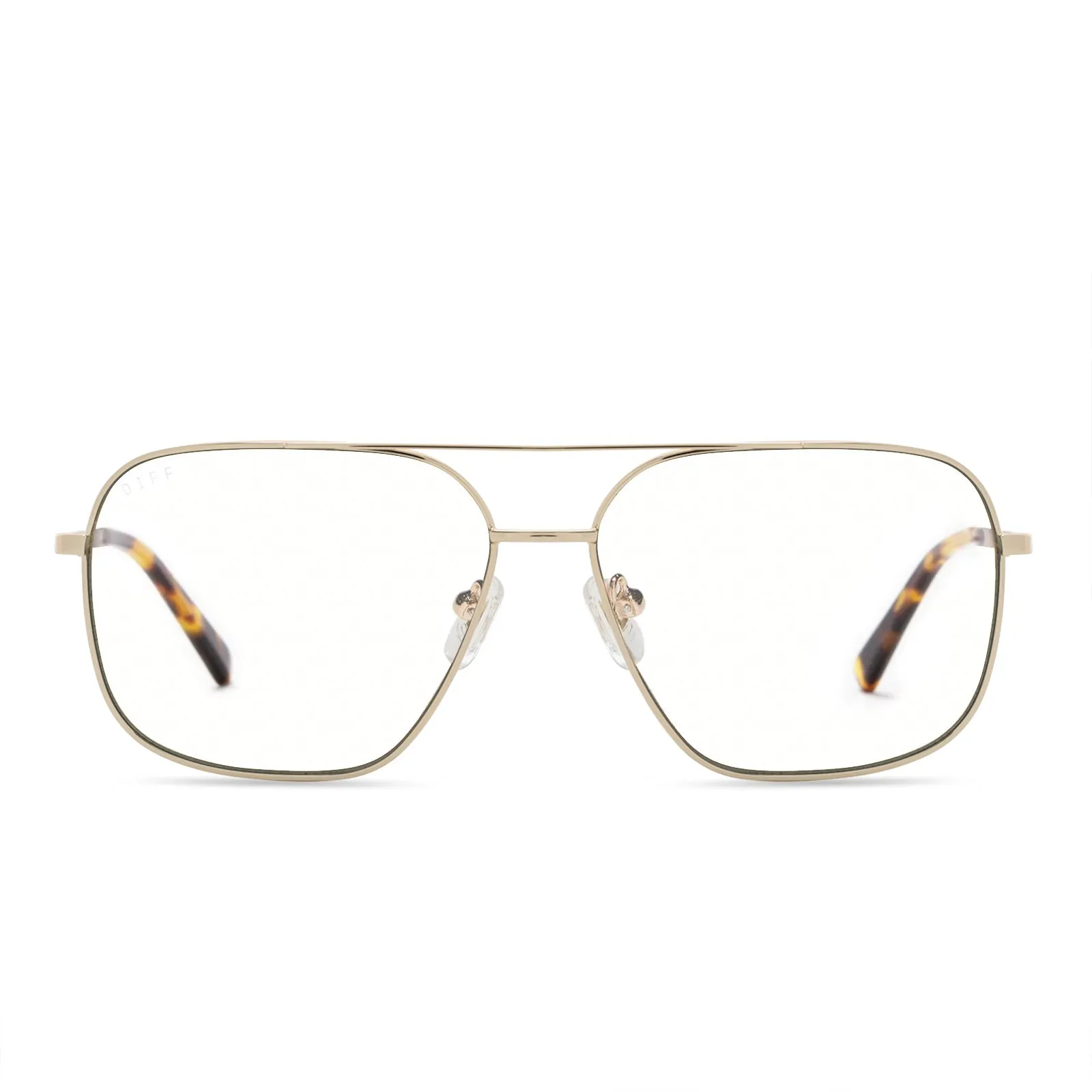 JONAS - GOLD + GLASSES sold by Diff Eyewear
