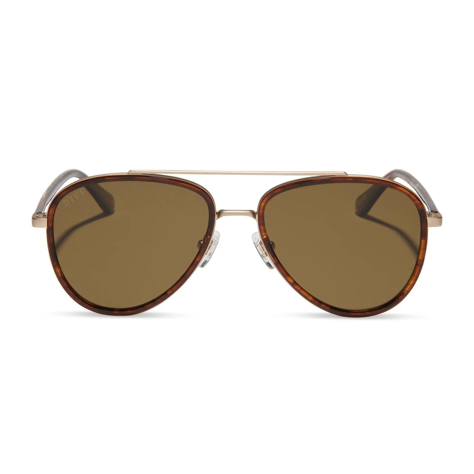 YELLOWSTONE - WARM SEQUOIA TORTOISE + BROWN + POLARIZED SUNGLASSES sold by Diff Eyewear