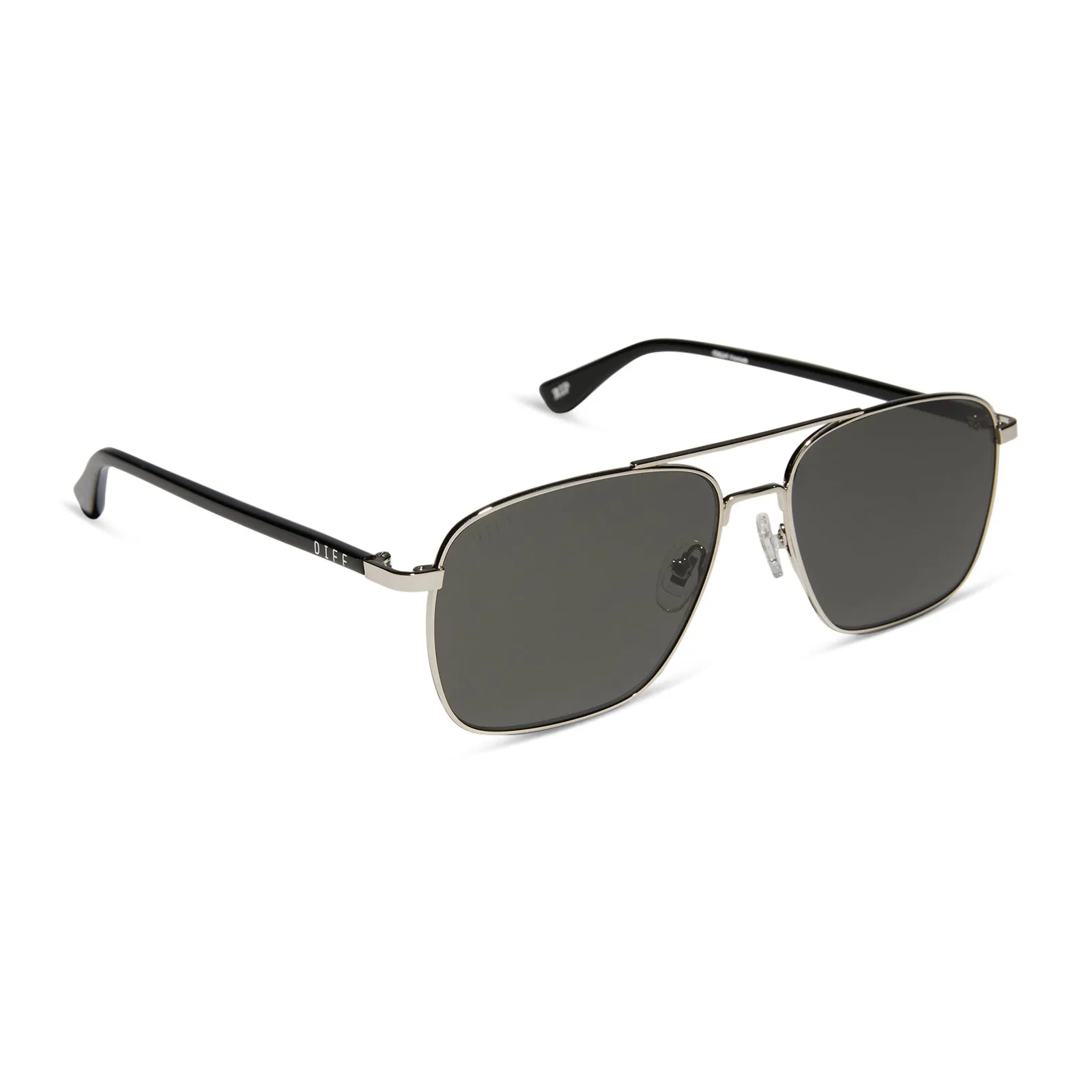 RIP WHEELER - BIG SKY SILVER + GREY + POLARIZED SUNGLASSES sold by Diff Eyewear product image thumbnail 2