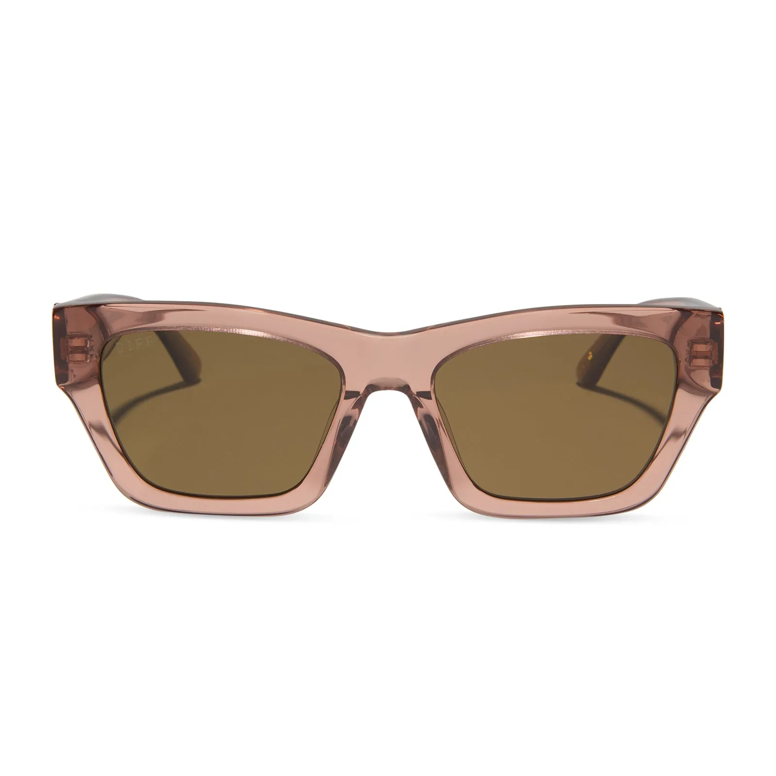 BETH II - WARM SIERRA + BROWN + POLARIZED SUNGLASSES sold by Diff Eyewear