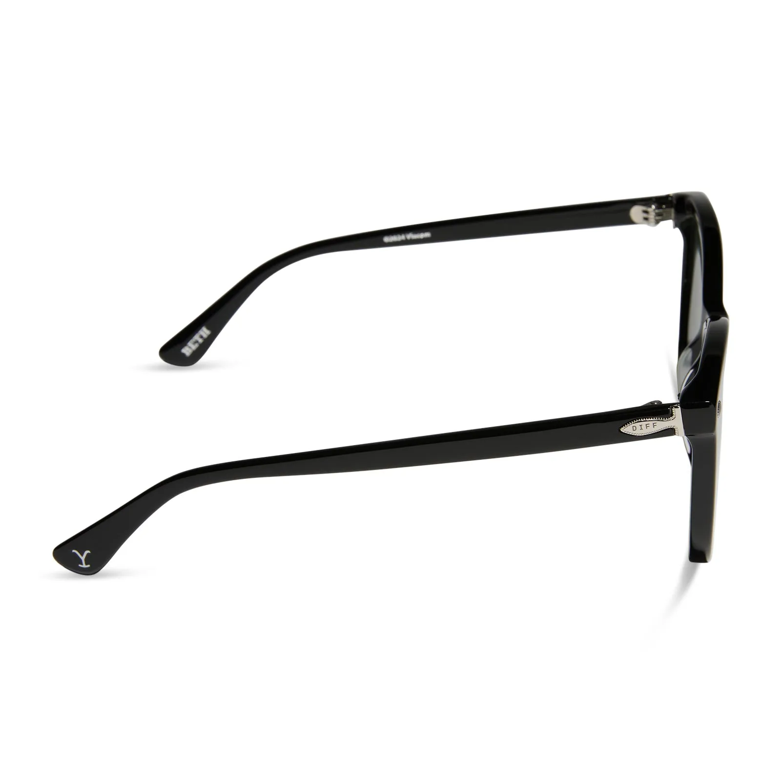 BETH III - NIGHT SKY BLACK + GREY + POLARIZED SUNGLASSES sold by Diff Eyewear product image thumbnail 3