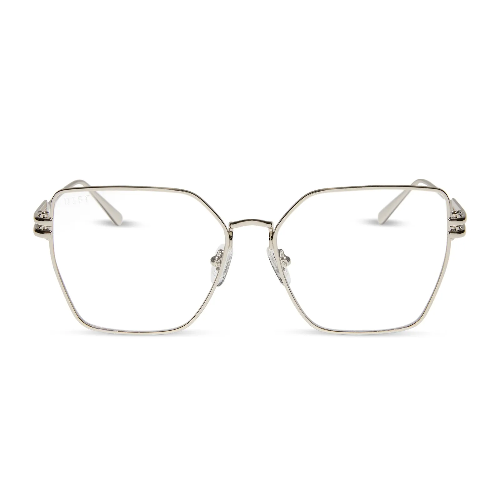 BONNIE - SILVER + GLASSES sold by Diff Eyewear