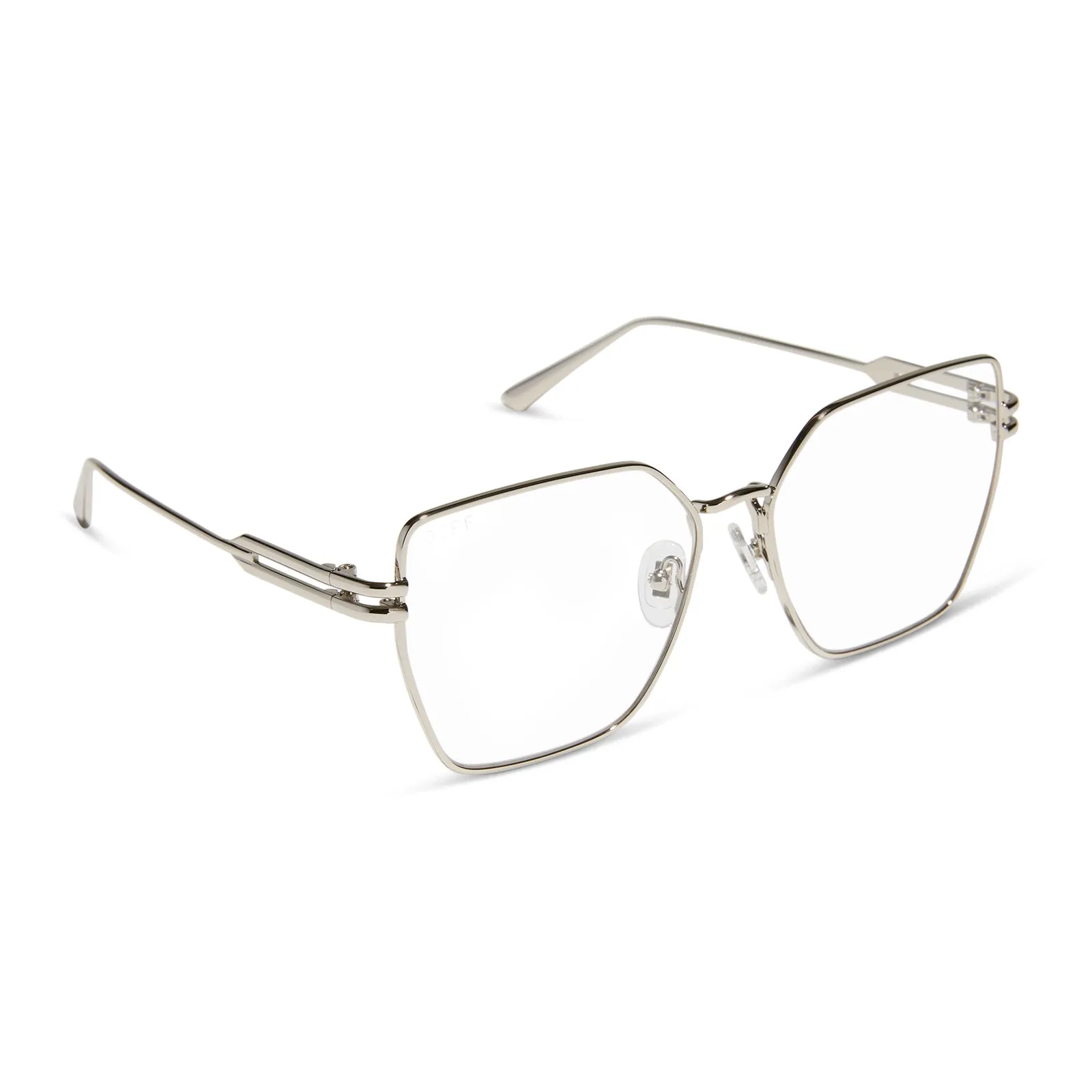 BONNIE - SILVER + GLASSES sold by Diff Eyewear product image thumbnail 2