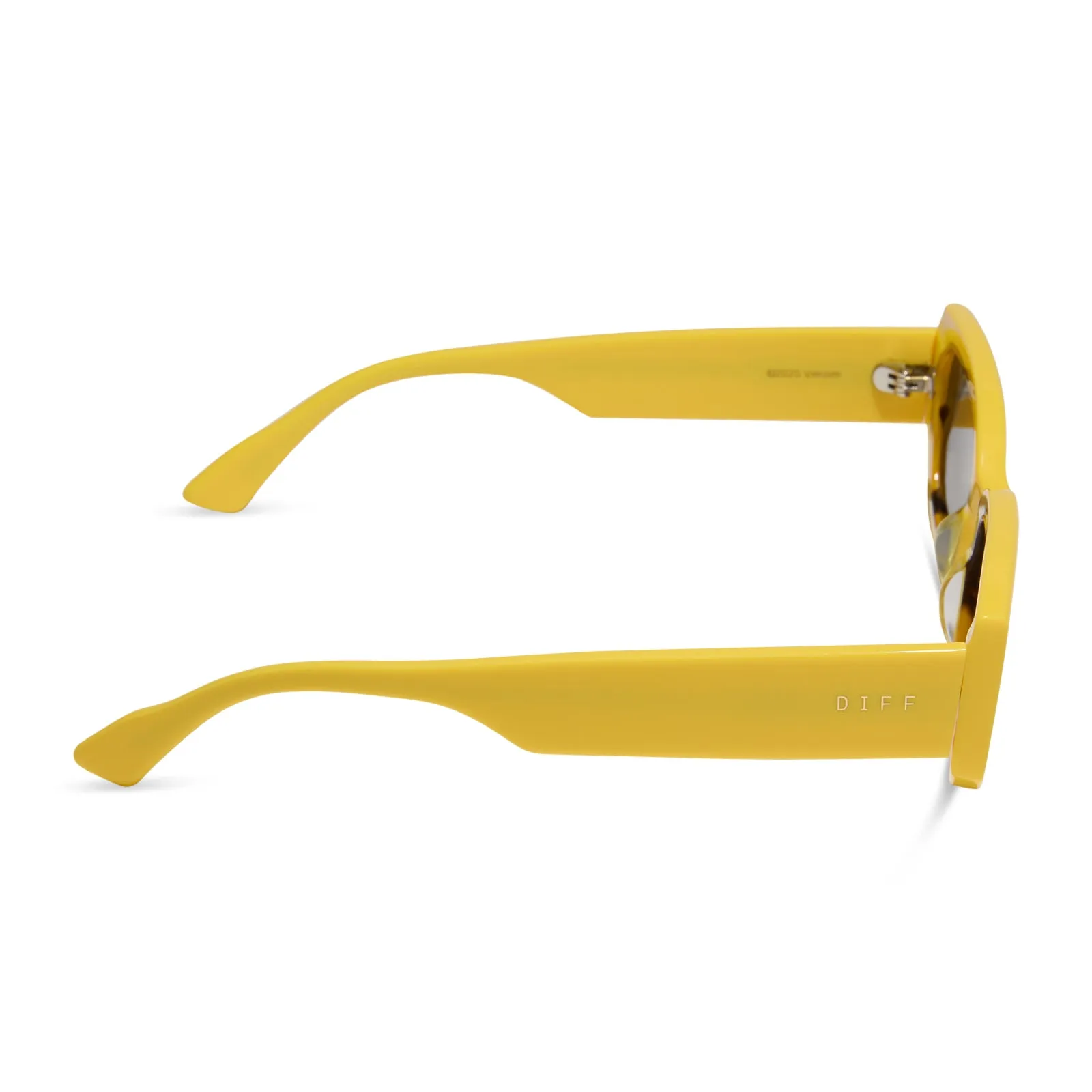 JULIEN LOW PROFILE - CITRON + TORTOISE + CHIC GREY SUNGLASSES sold by Diff Eyewear product image thumbnail 3
