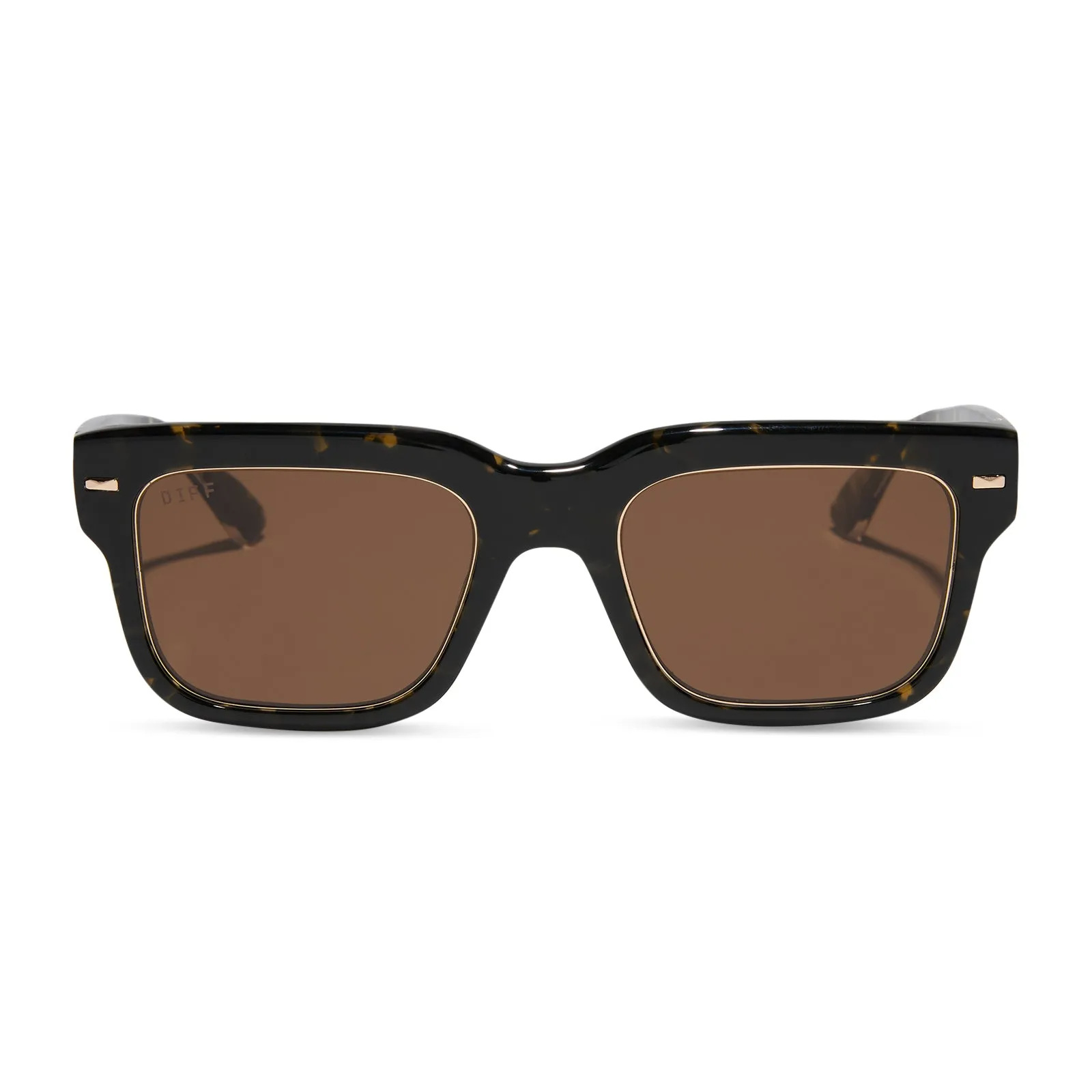 ALFIE - TRUFFLE TORTOISE + DEEP BROWN SUNGLASSES sold by Diff Eyewear