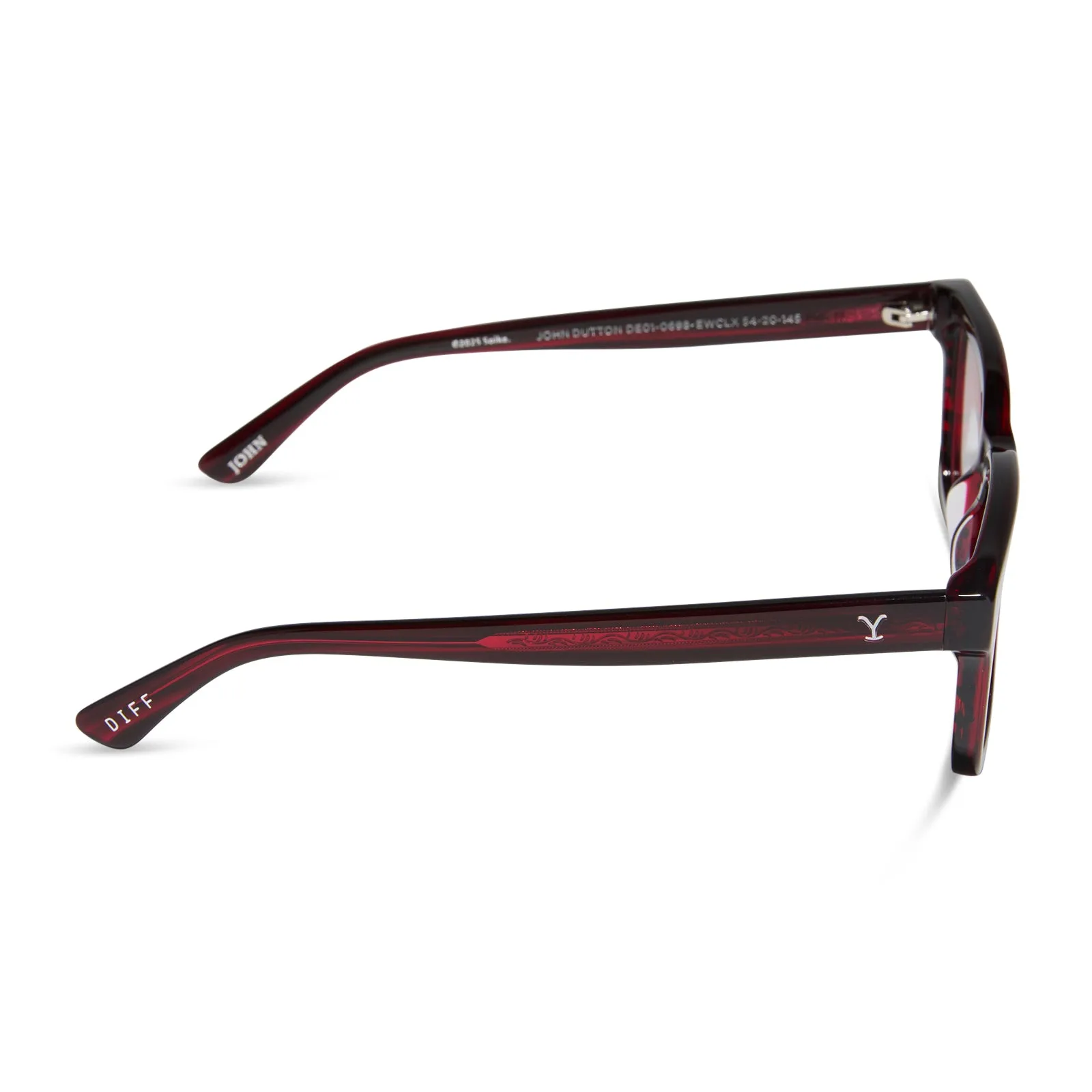 JOHN DUTTON - REDWOOD + GLASSES sold by Diff Eyewear product image thumbnail 3