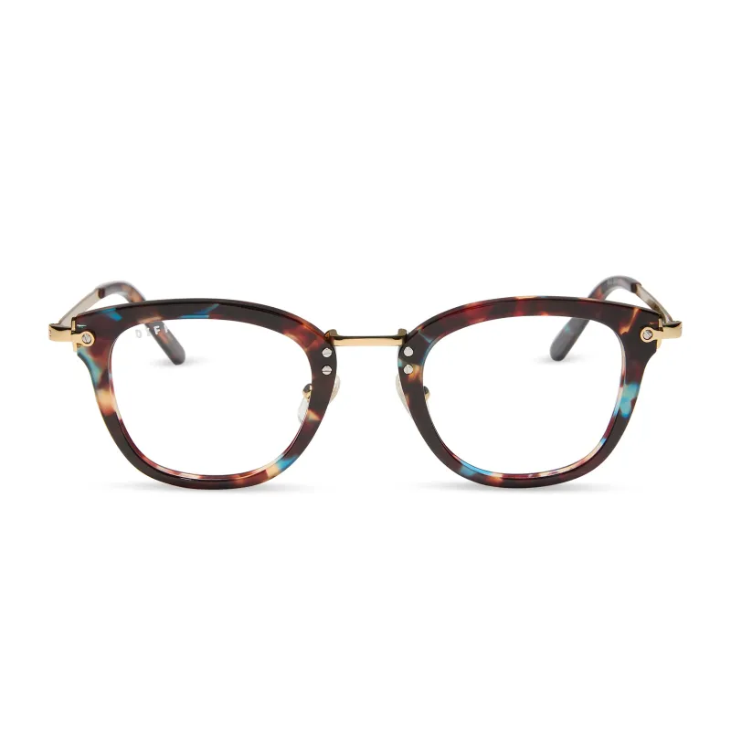 RUE - CONFETTI TORTOISE + PRESCRIPTION GLASSES sold by Diff Eyewear