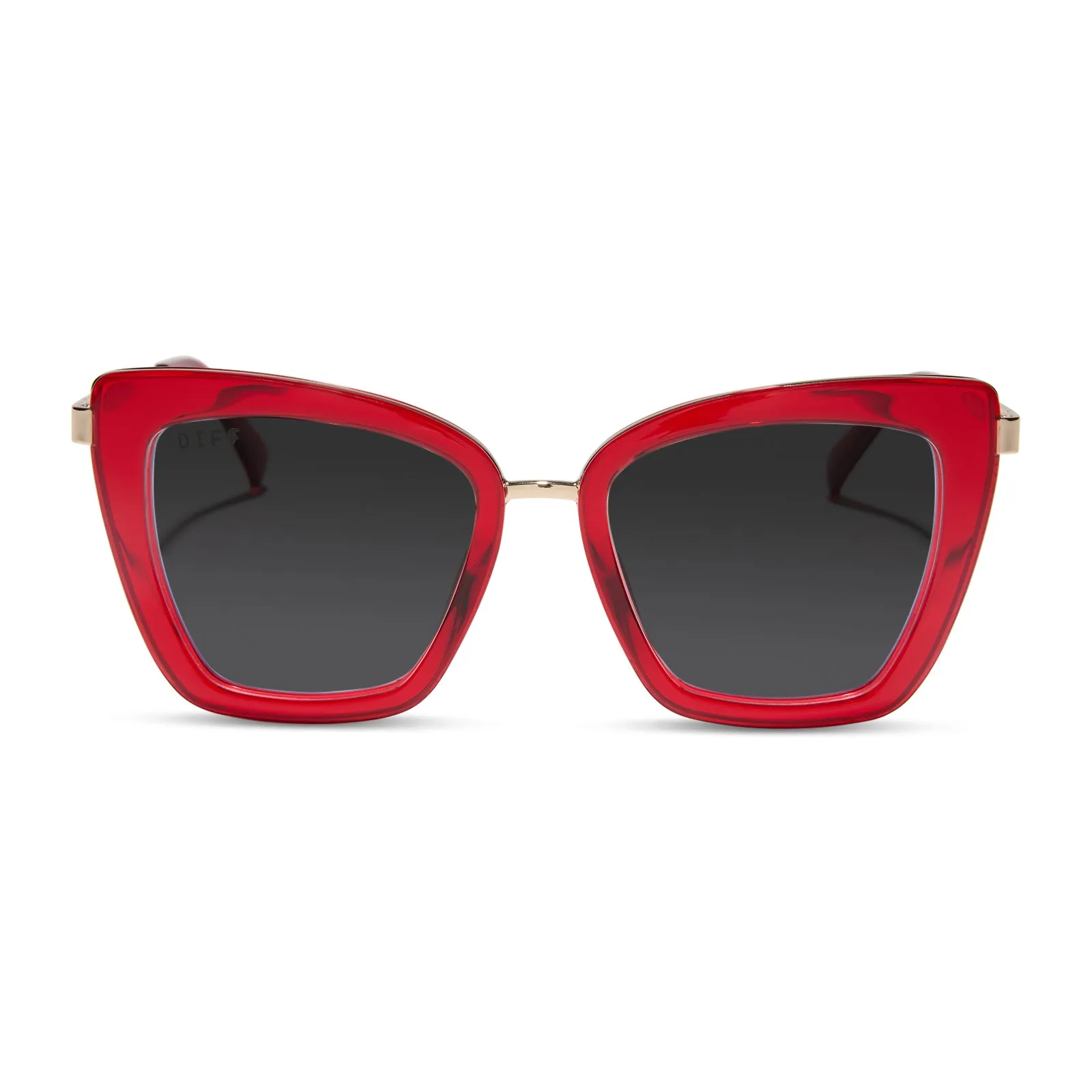 BECKY IV - RED CHERRY + GLASSES sold by Diff Eyewear product image thumbnail 5
