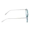 MILA - TEAL HAZE + CLEAR GLASSES sold by Diff Eyewear