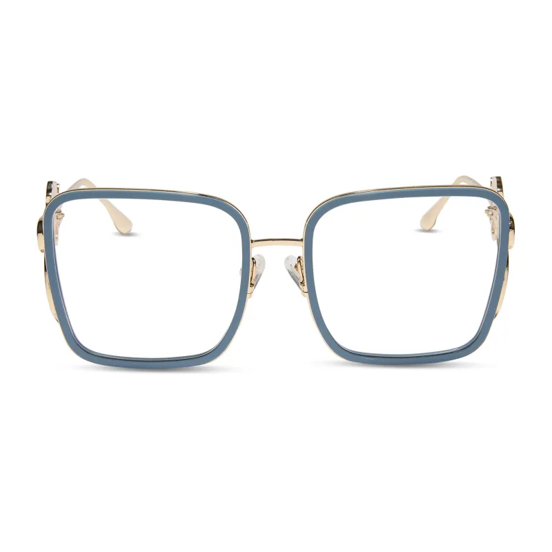 BELLE 2.0 - GOLD + ENCHANTING BLUE + GLASSES sold by Diff Eyewear