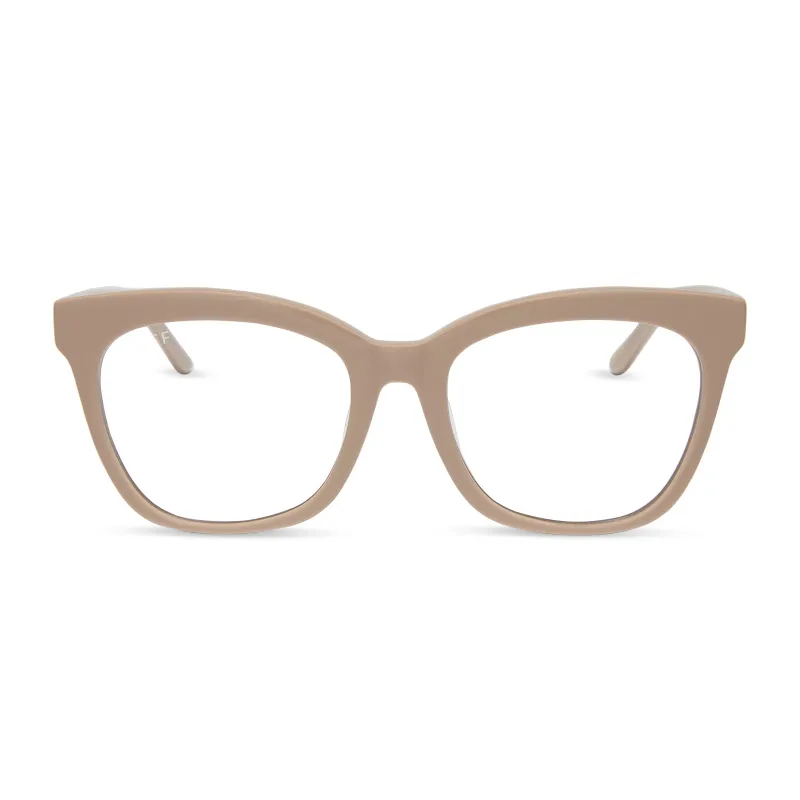 JESSIE JAMES DECKER - WINSTON + ALMOND + GLASSES made by Diff Eyewear