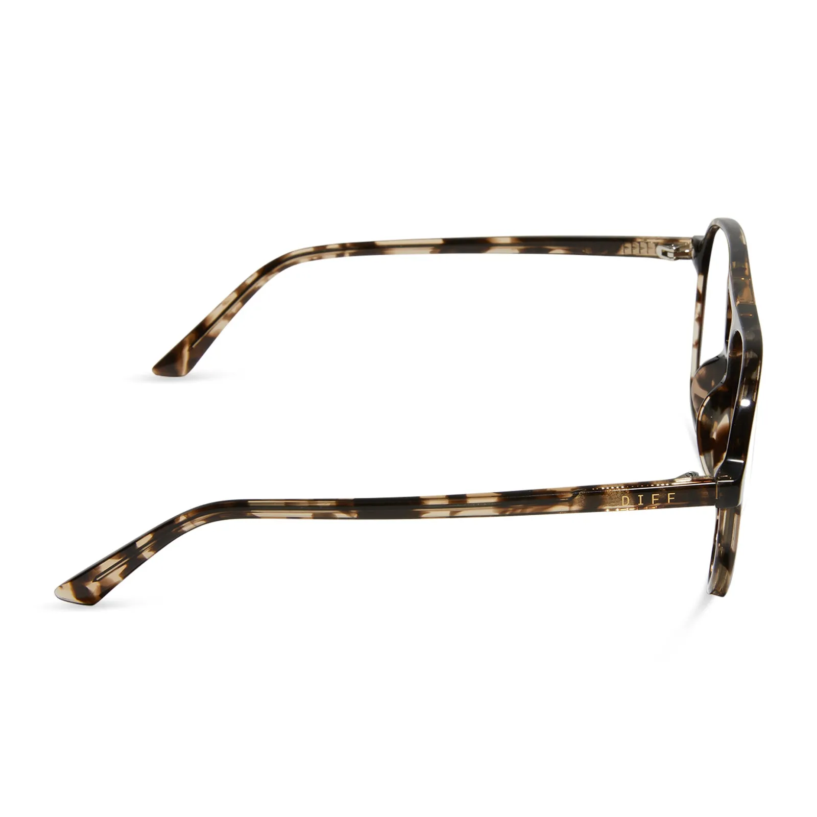 TOSCA II - ESPRESSO TORTOISE + GLASSES sold by Diff Eyewear product image thumbnail 3