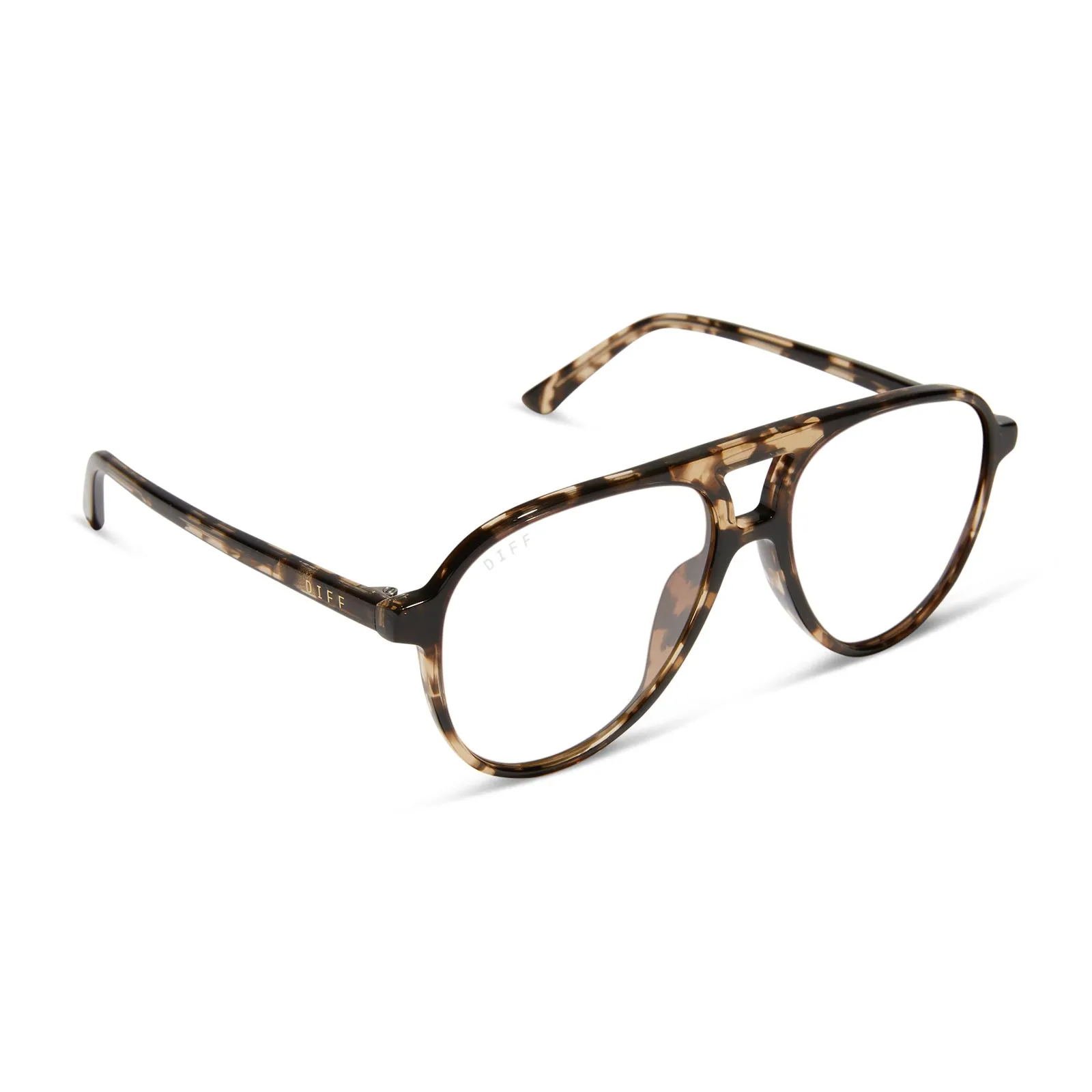 TOSCA II - ESPRESSO TORTOISE + GLASSES sold by Diff Eyewear product image thumbnail 2