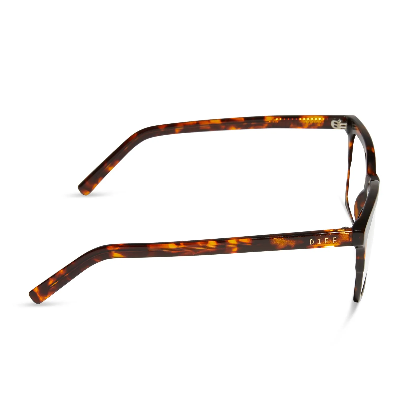 BILLIE - RICH TORTOISE + GLASSES sold by Diff Eyewear product image thumbnail 3