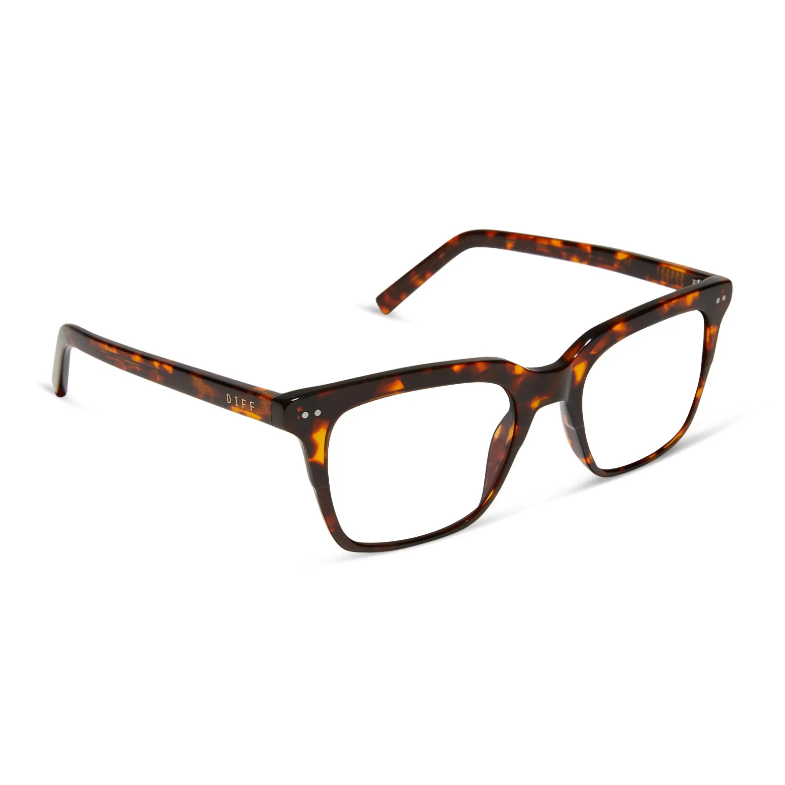 BILLIE - RICH TORTOISE + GLASSES sold by Diff Eyewear product image thumbnail 2