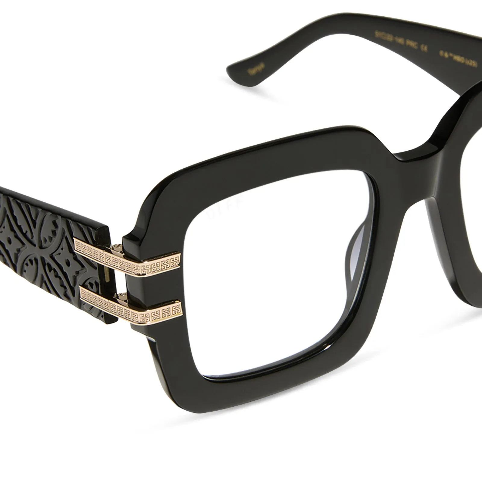 TANYA MCQUOID - LUXE BLACK + GLASSES sold by Diff Eyewear product image thumbnail 5