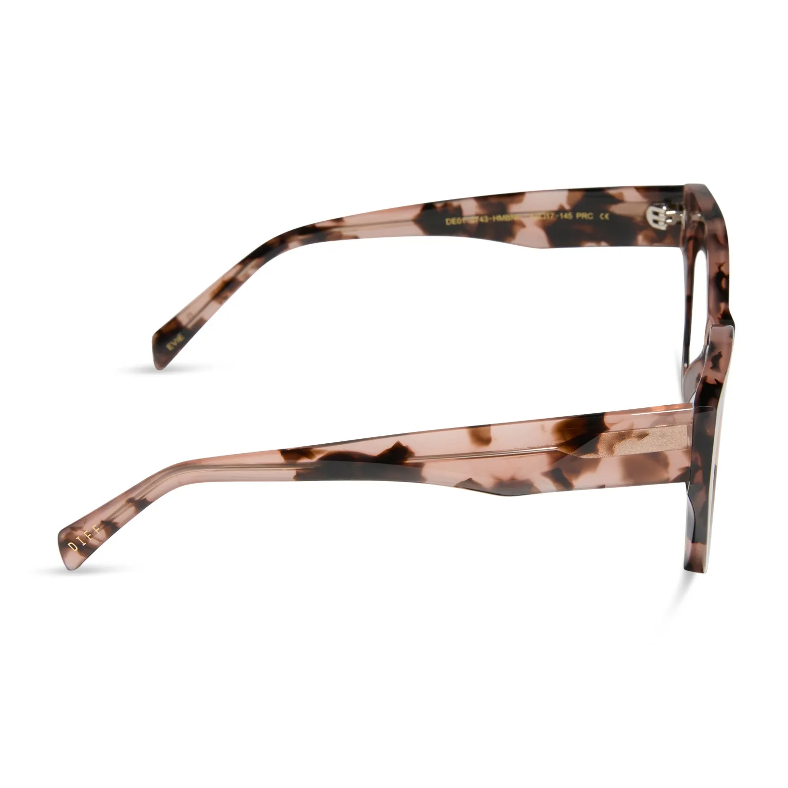 EVIE - HIMALAYAN TORTOISE + GLASSES sold by Diff Eyewear product image thumbnail 3