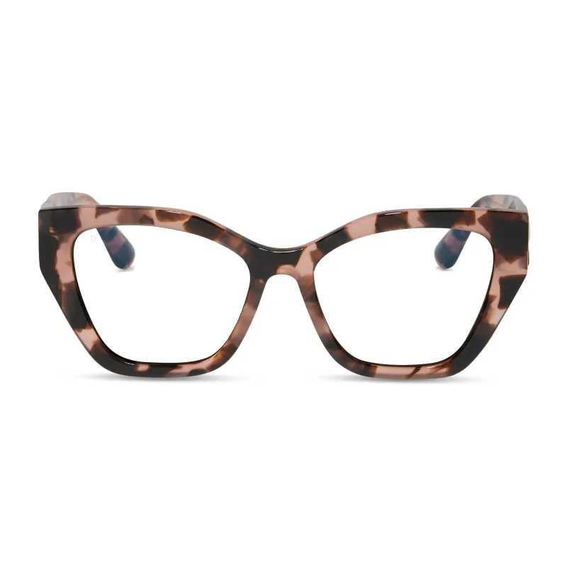 EVIE - HIMALAYAN TORTOISE + GLASSES sold by Diff Eyewear