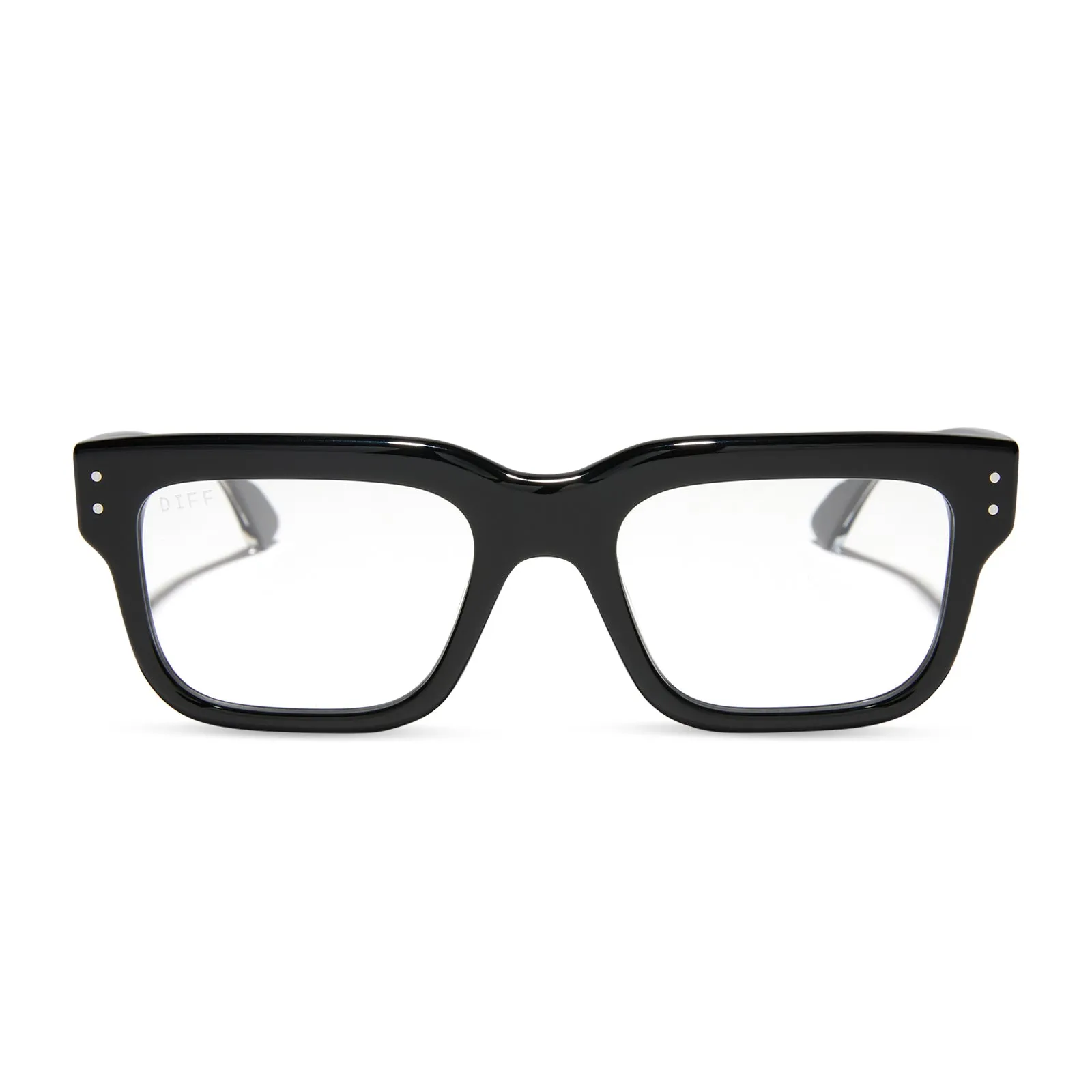 CASH - BLACK + GLASSES sold by Diff Eyewear