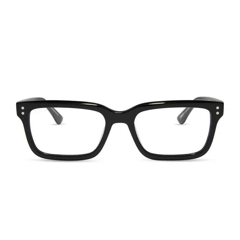 JOHN DUTTON - DEEP DUTTON BLACK + GLASSES made by Diff Eyewear