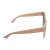 EVA - NUDE + BROWN GRADIENT + POLARIZED SUNGLASSES sold by Diff Eyewear