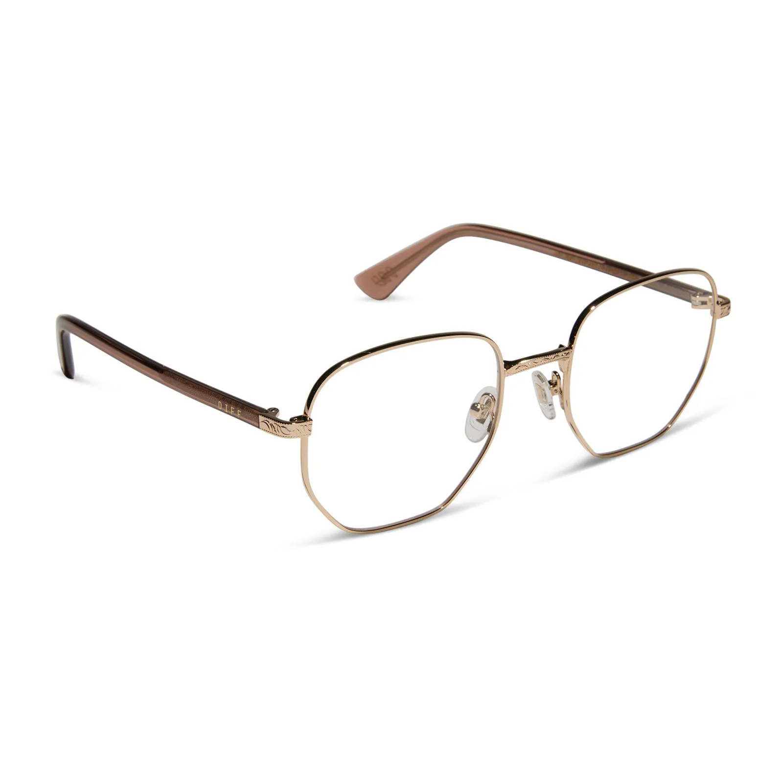 JESSIE JAMES DECKER - JJD + GOLD + GLASSES sold by Diff Eyewear product image thumbnail 2