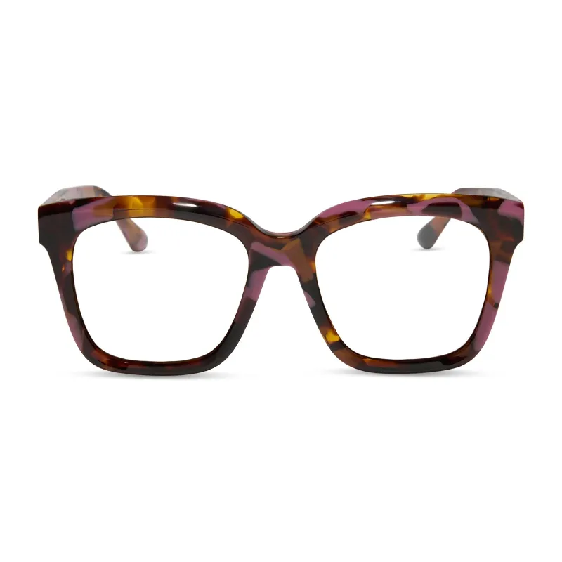 MEREDITH - TORINO TORTOISE + GLASSES sold by Diff Eyewear