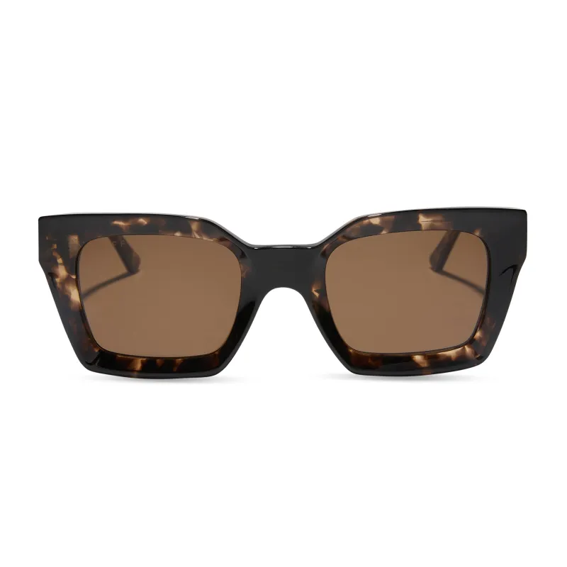 GREER - ESPRESSO TORTOISE + BROWN GRADIENT + POLARIZED SUNGLASSES sold by Diff Eyewear
