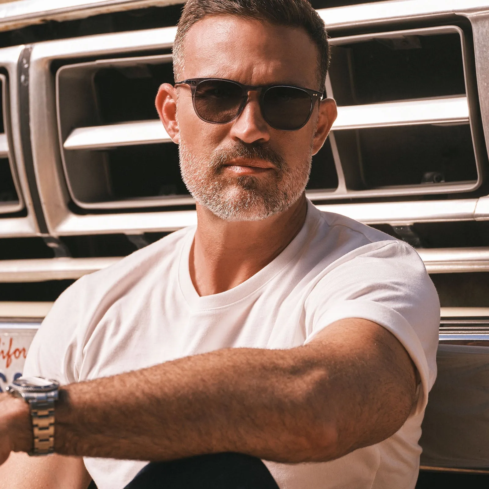 MAXWELL XL - NIGHT SKY + GREY + POLARIZED SUNGLASSES sold by Diff Eyewear product image thumbnail 5