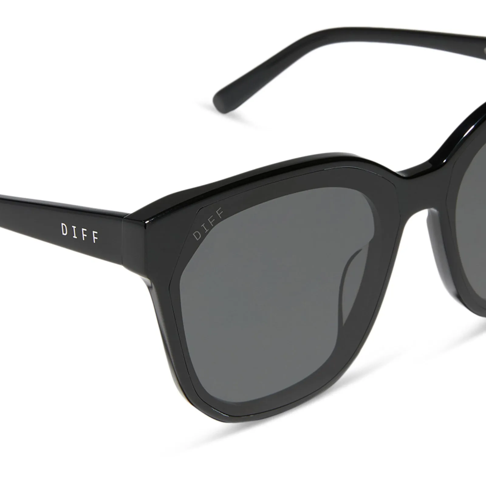 GIA - BLACK + GREY SUNGLASSES sold by Diff Eyewear product image thumbnail 5