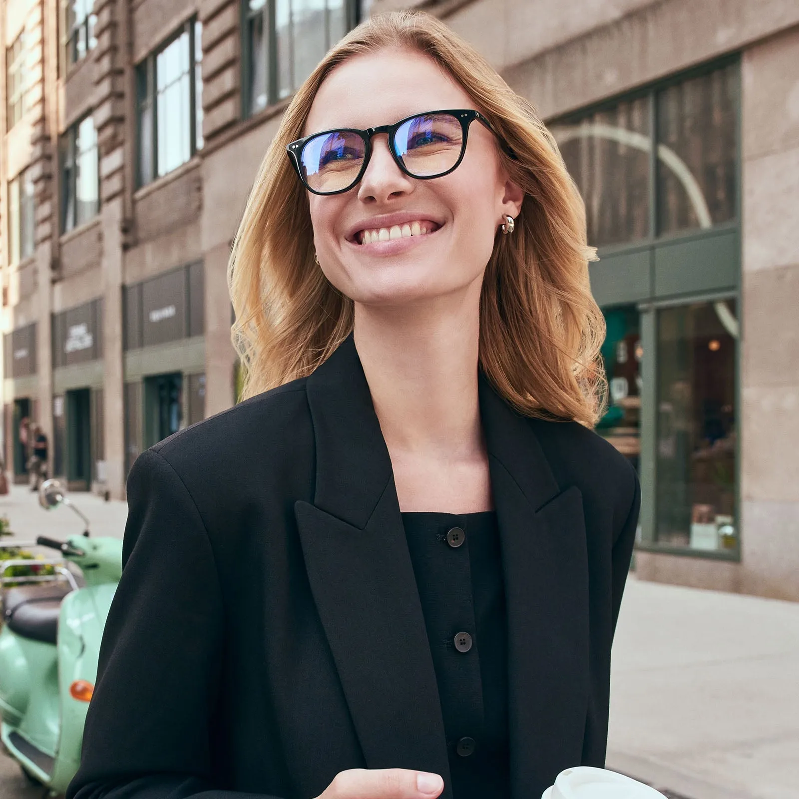 MAXWELL - BLACK + BLUE LIGHT TECHNOLOGY GLASSES sold by Diff Eyewear product image thumbnail 4