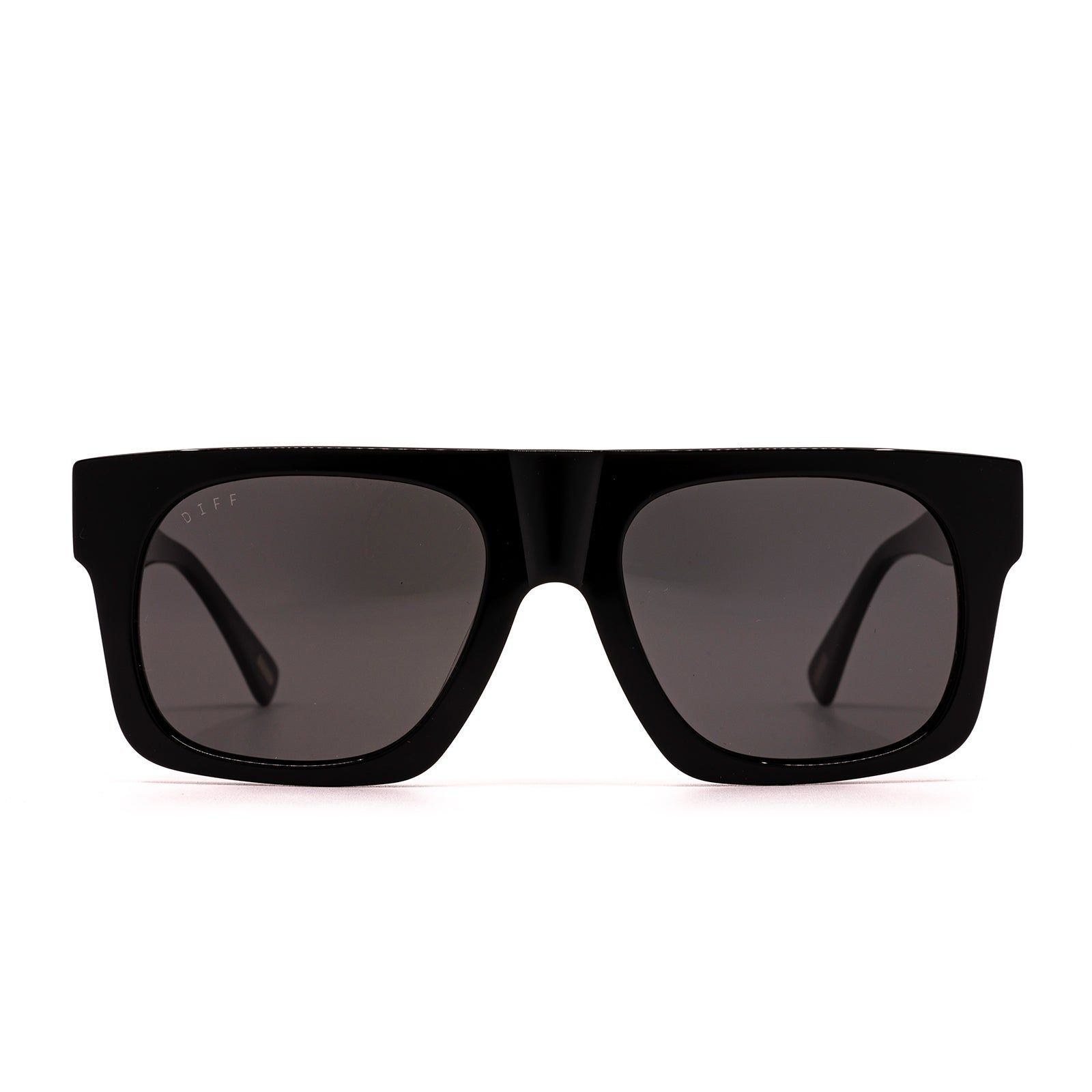 DUKE - BLACK + GREY + POLARIZED SUNGLASSES sold by Diff Eyewear