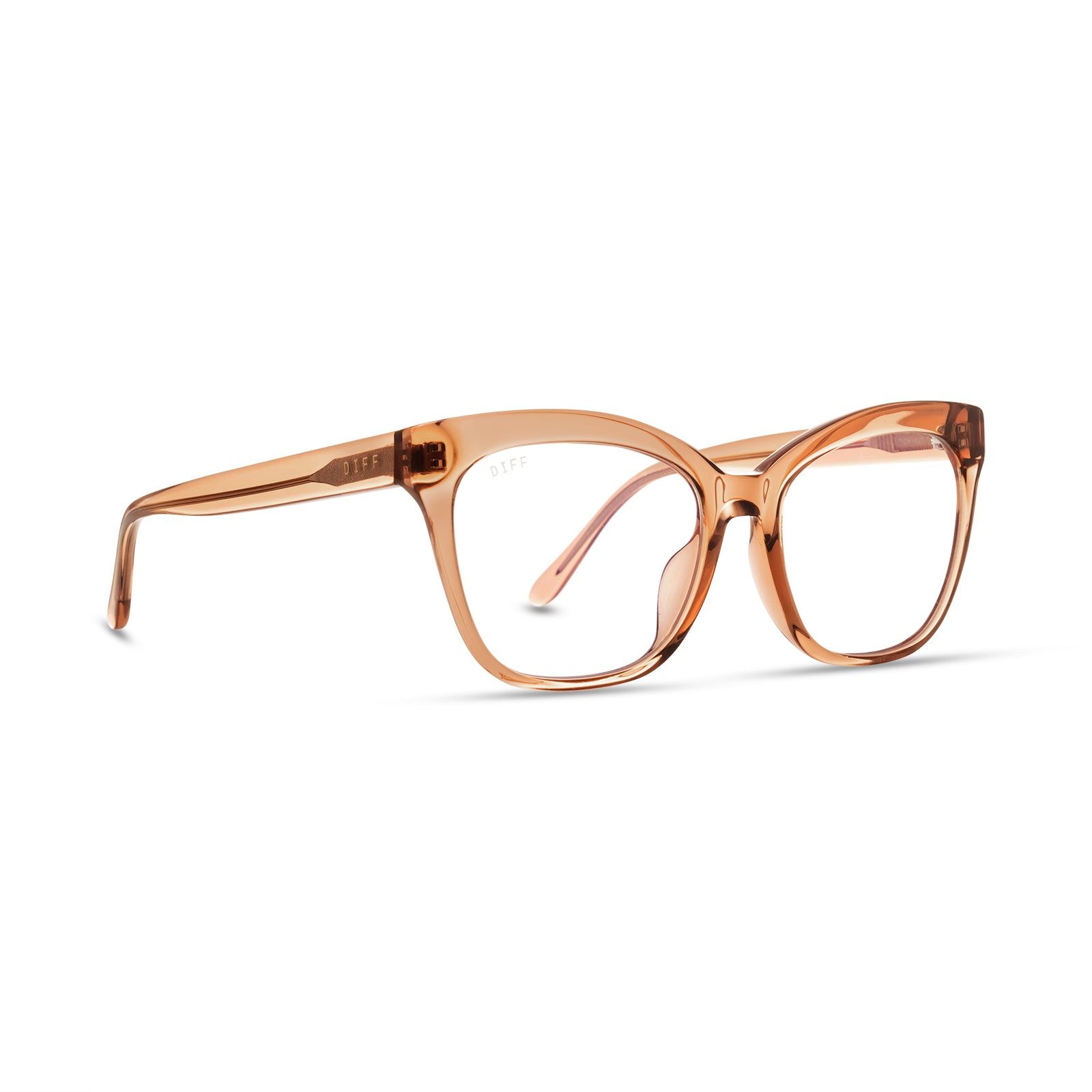 WINSTON - DUNES CRYSTAL + BLUE LIGHT TECHNOLOGY GLASSES sold by Diff Eyewear product image thumbnail 2