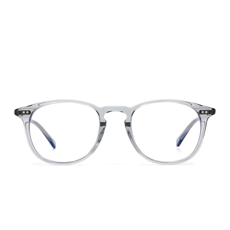 JAXSON - SMOKE CRYSTAL + CLEAR GLASSES sold by Diff Eyewear