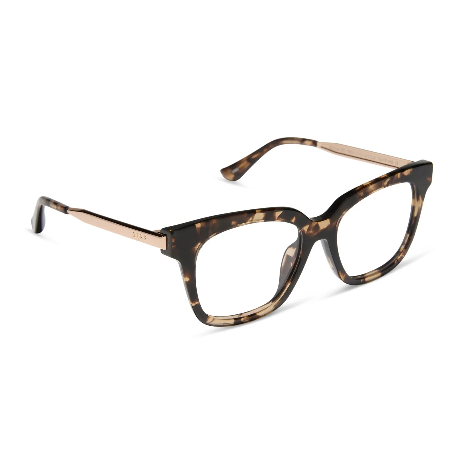BELLA XS - ESPRESSO TORTOISE + GLASSES sold by Diff Eyewear product image thumbnail 2