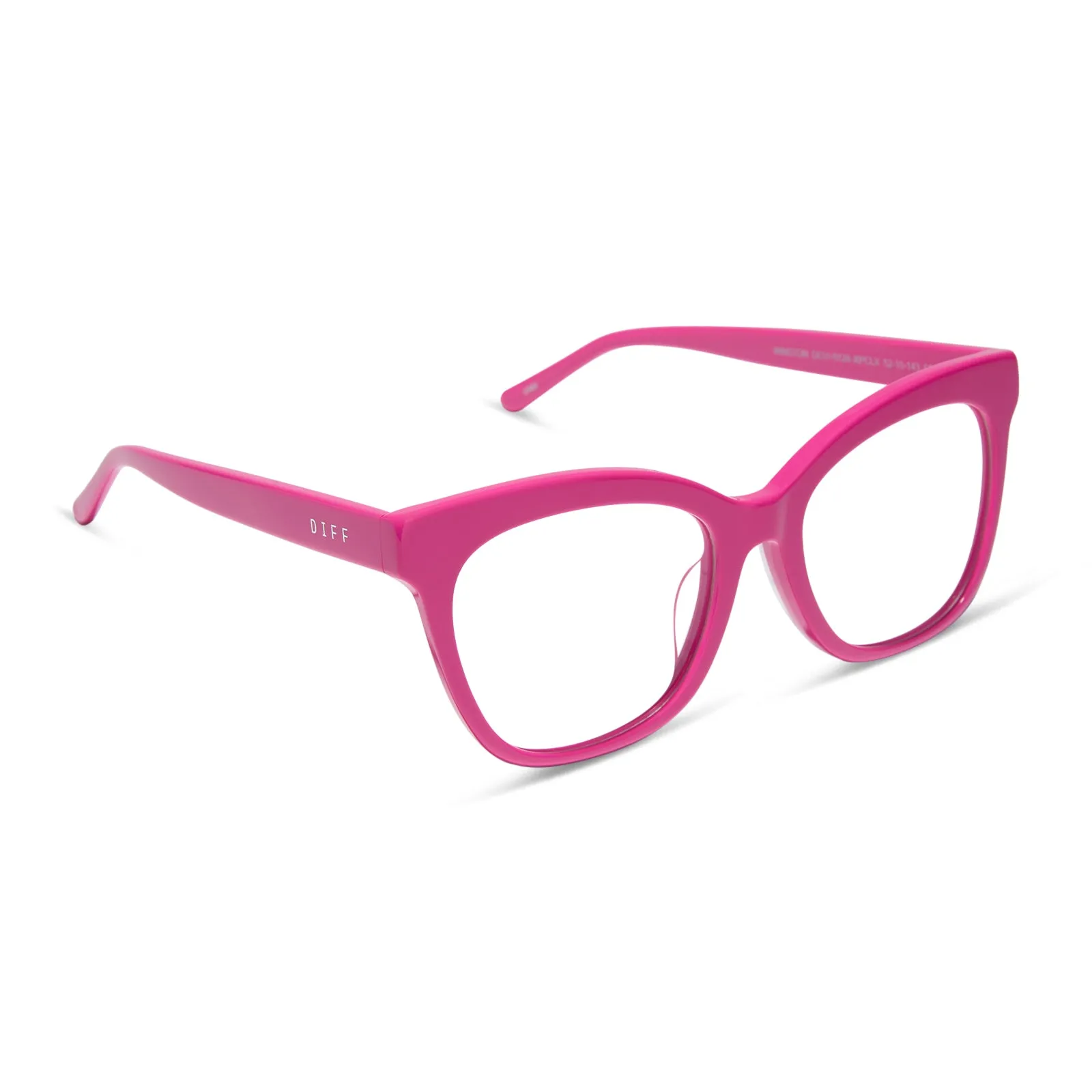 WINSTON - BRIGHT PINK + GLASSES sold by Diff Eyewear product image thumbnail 2