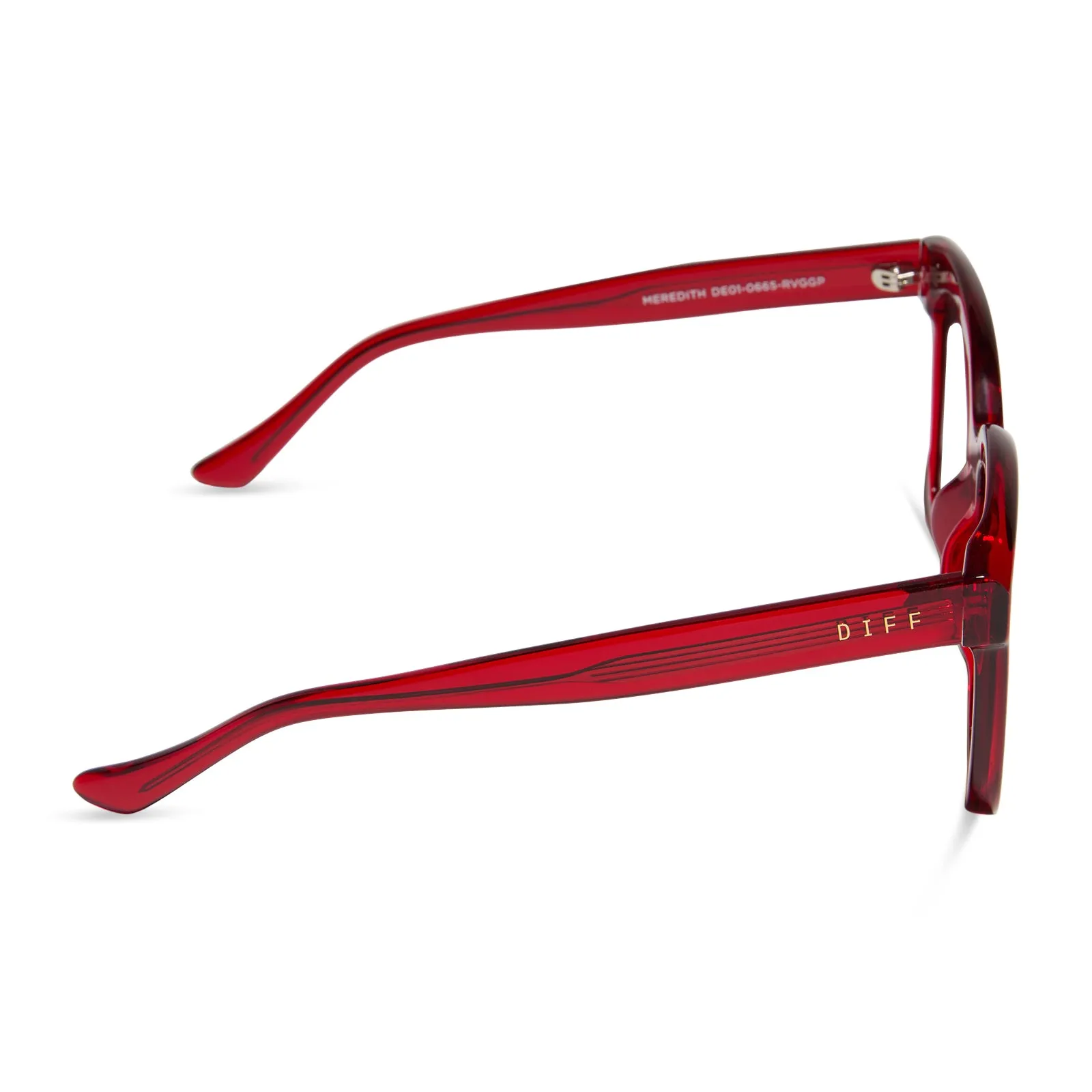 MEREDITH - RED HOT SUMMER + GLASSES sold by Diff Eyewear product image thumbnail 3