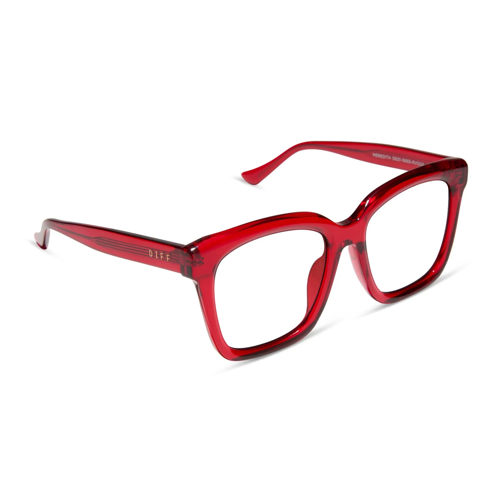MEREDITH - RED HOT SUMMER + GLASSES sold by Diff Eyewear product image thumbnail 2